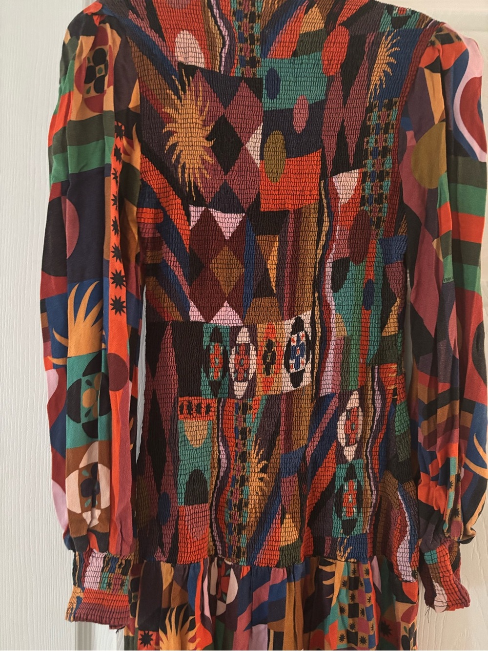 FARM Rio Multicolor Geometric Midi Dress - Picture 5 of 5